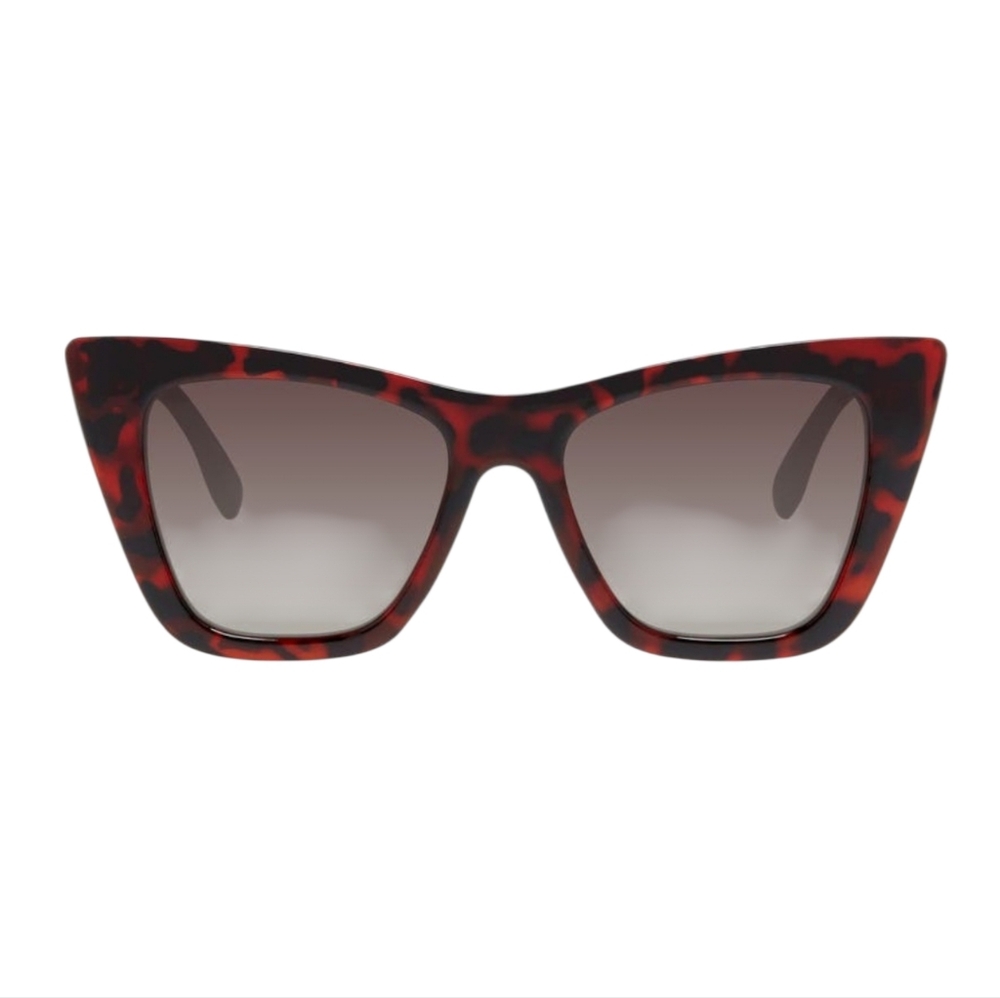 Kurt Geiger 52mm Cat-Eye Sunglasses In Med Tortoise Brown Frames, NWT